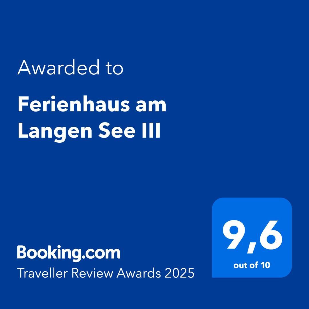 Ferienhaus Am Langen See III Heidesee Екстериор снимка